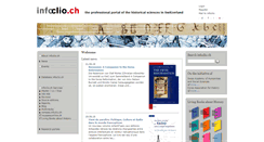 Desktop Screenshot of infoclio.ch